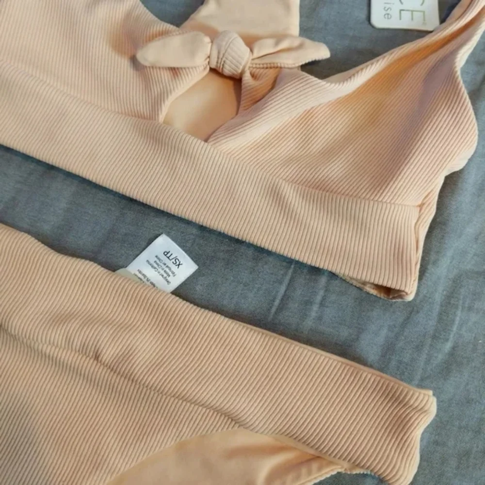 L*Space Tara Ribbed Bikini Top Veronica Bottoms